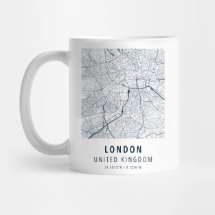 london simple map Mug